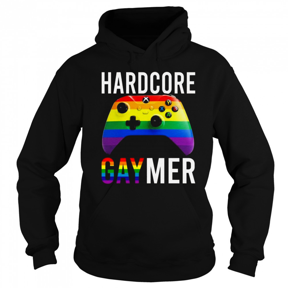 Hardcore Gaymer Shirt Hoodie