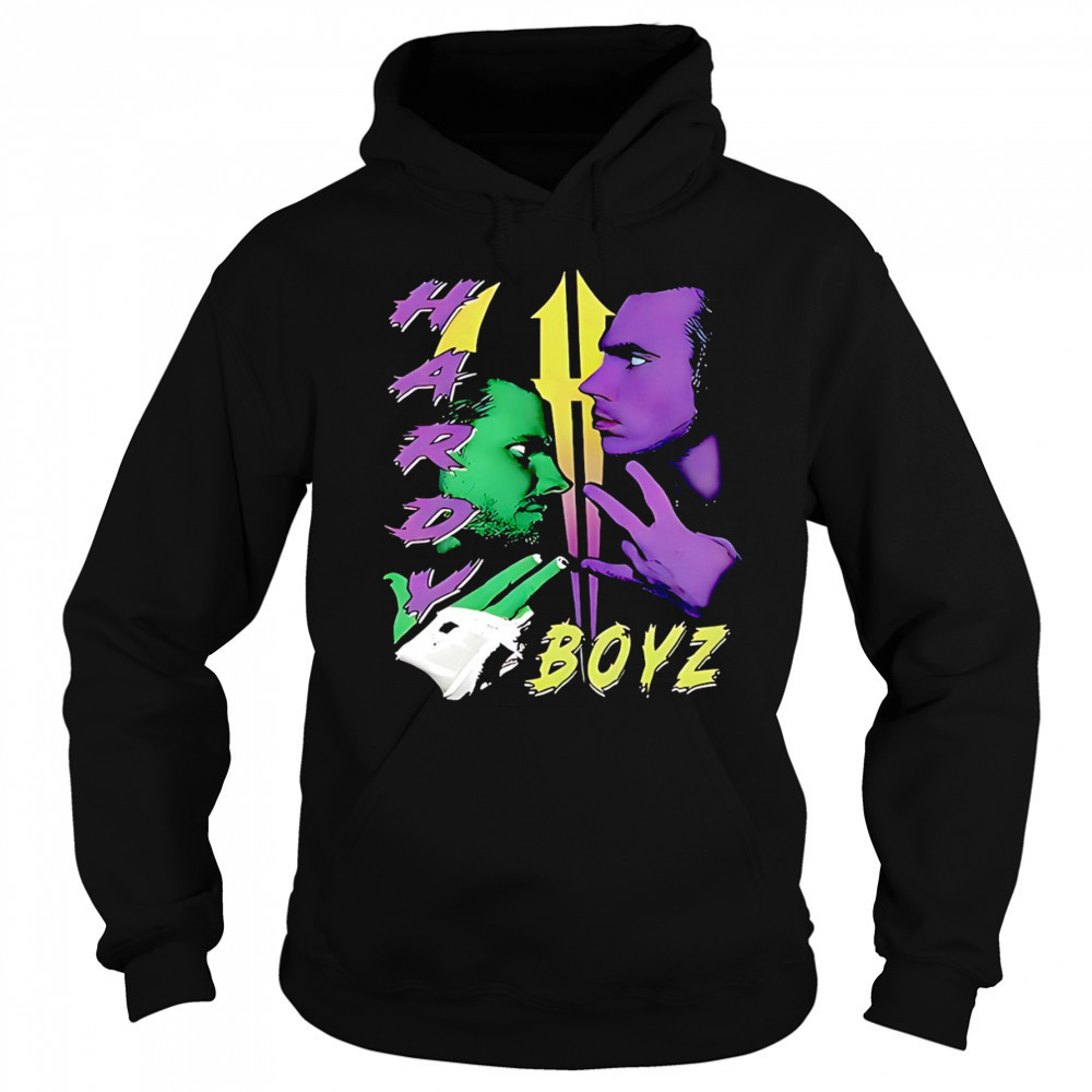 Hardy Boyz big head cartoon graphic shirt Hoodie