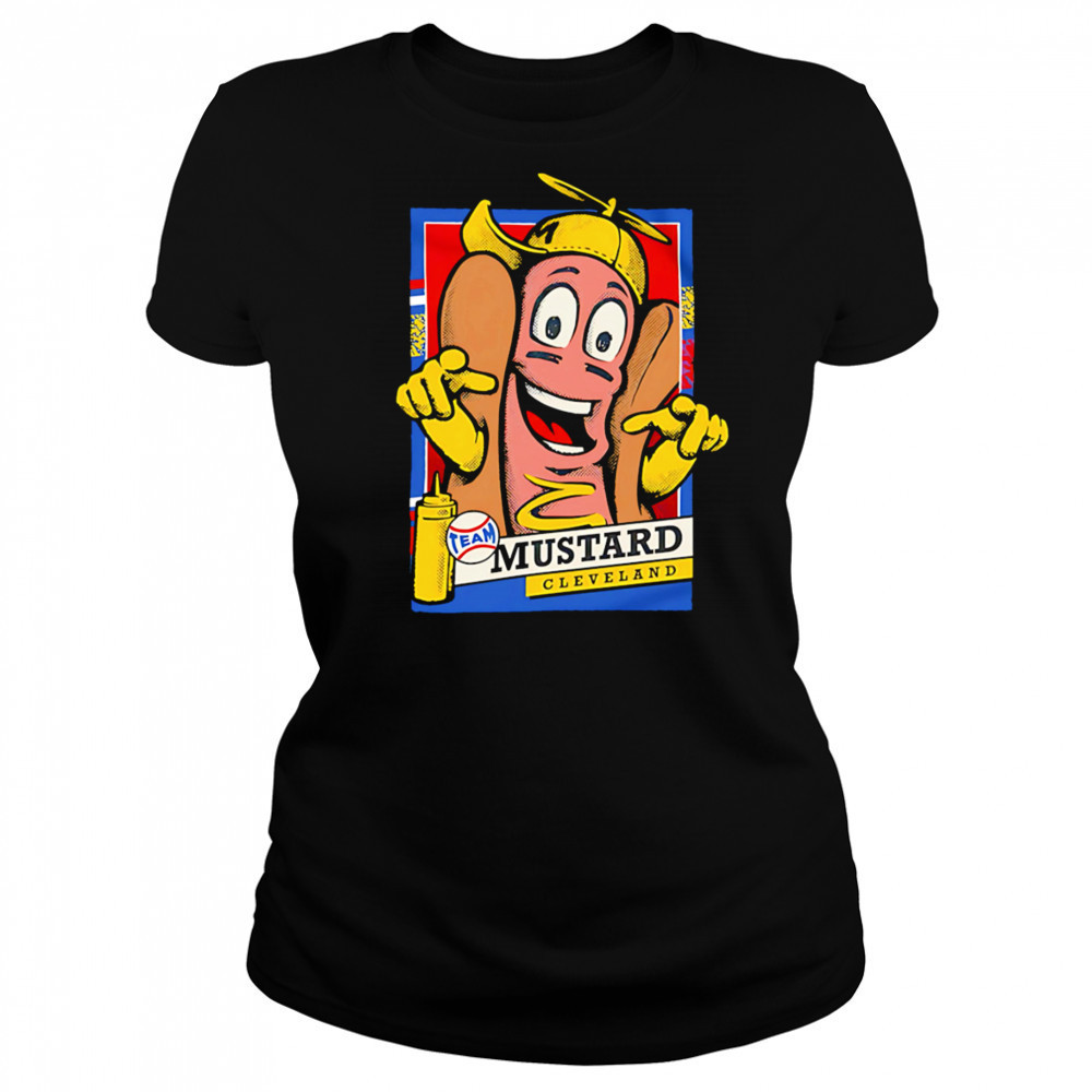 Hot Dog Mustard Cleveland Team shirt Women's T-shirt