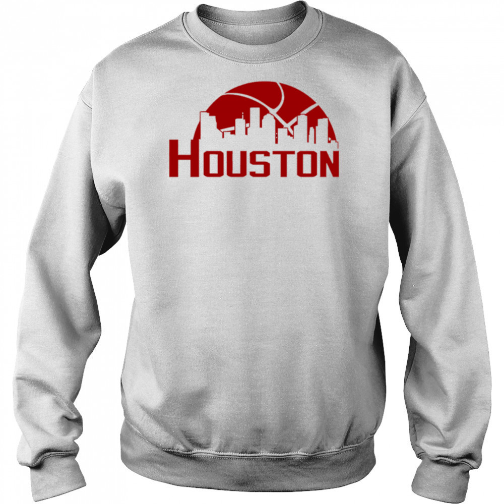 Houston Rockets Cityscape Skyline style 2025 shirt Sweatshirt