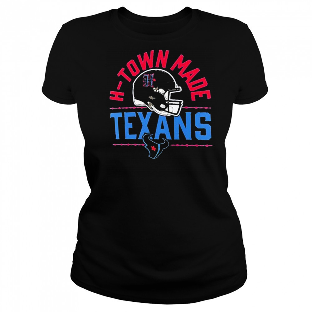 Houston Texans H-Town Helmet T-Shirt Women's T-shirt
