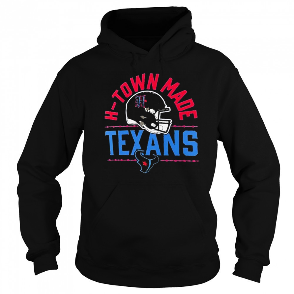 Houston Texans H-Town Helmet T-Shirt Hoodie