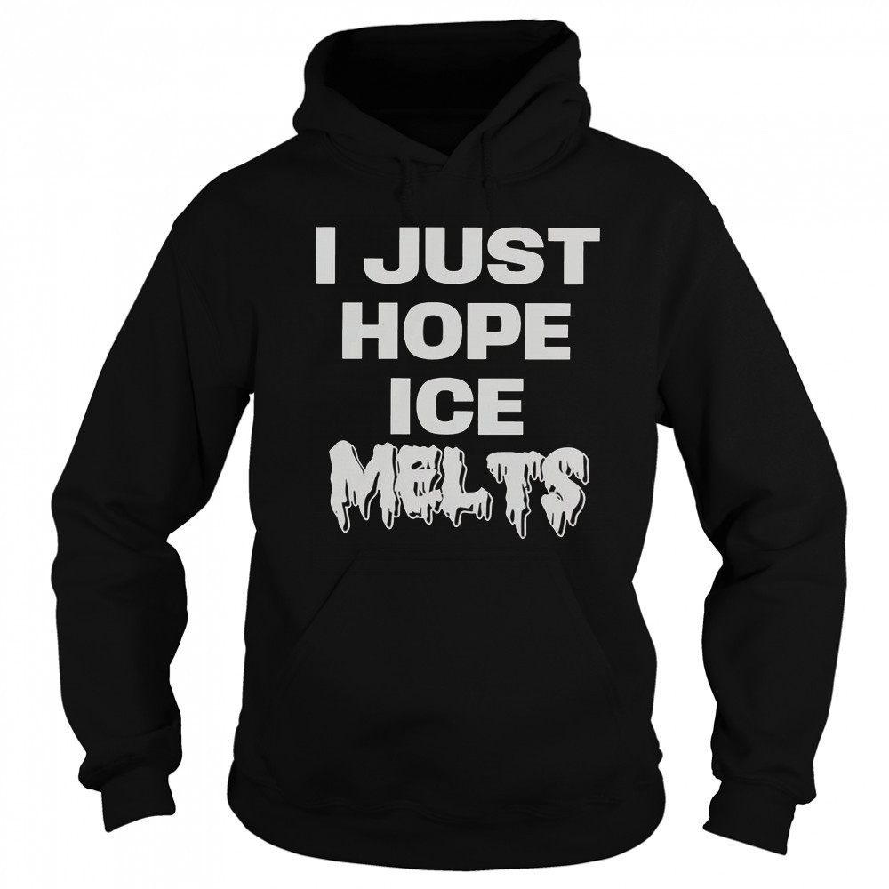 I Just Hope Ice Melts T-Shirt Hoodie