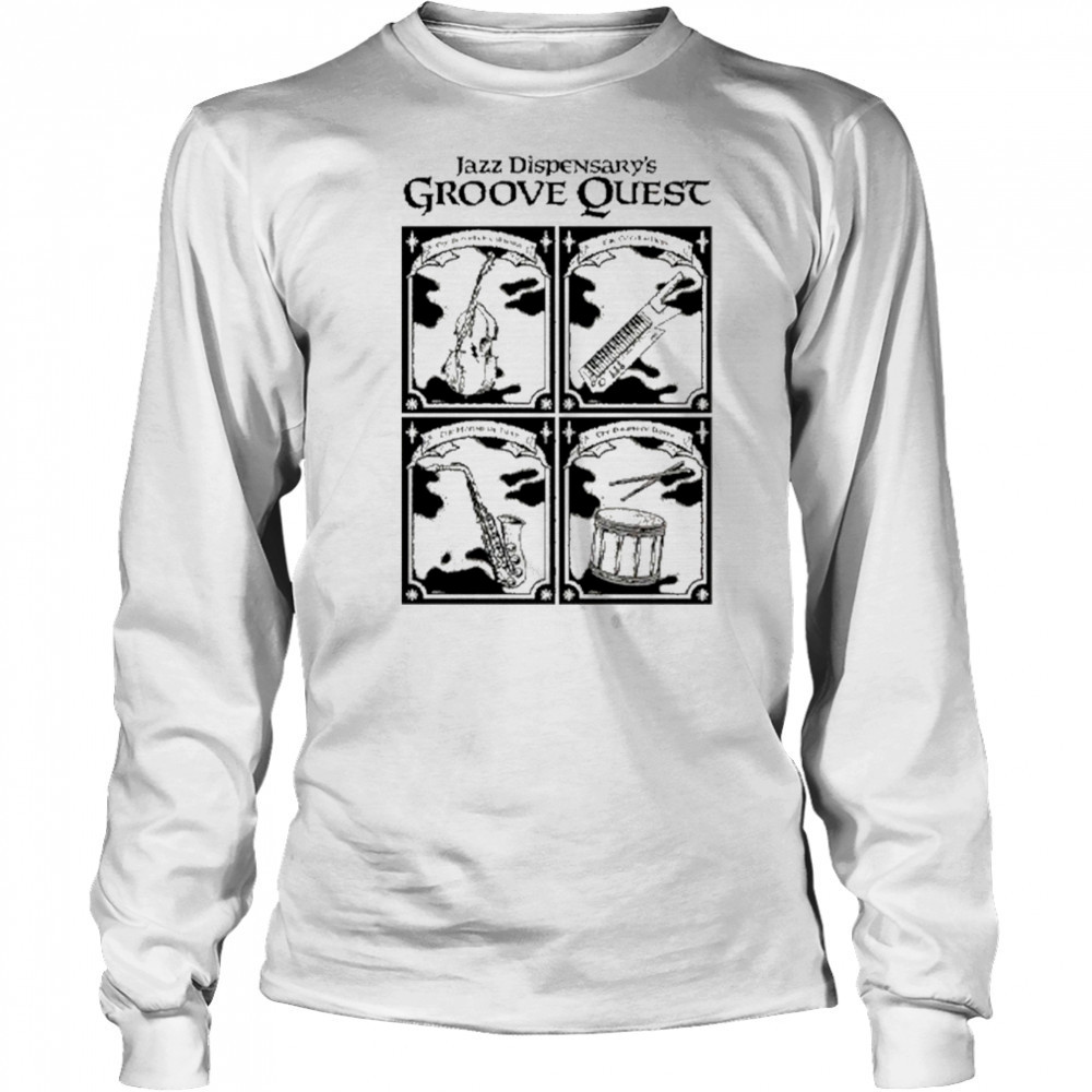 Jazz Dispensary Groove Quest T-Shirt Long Sleeved