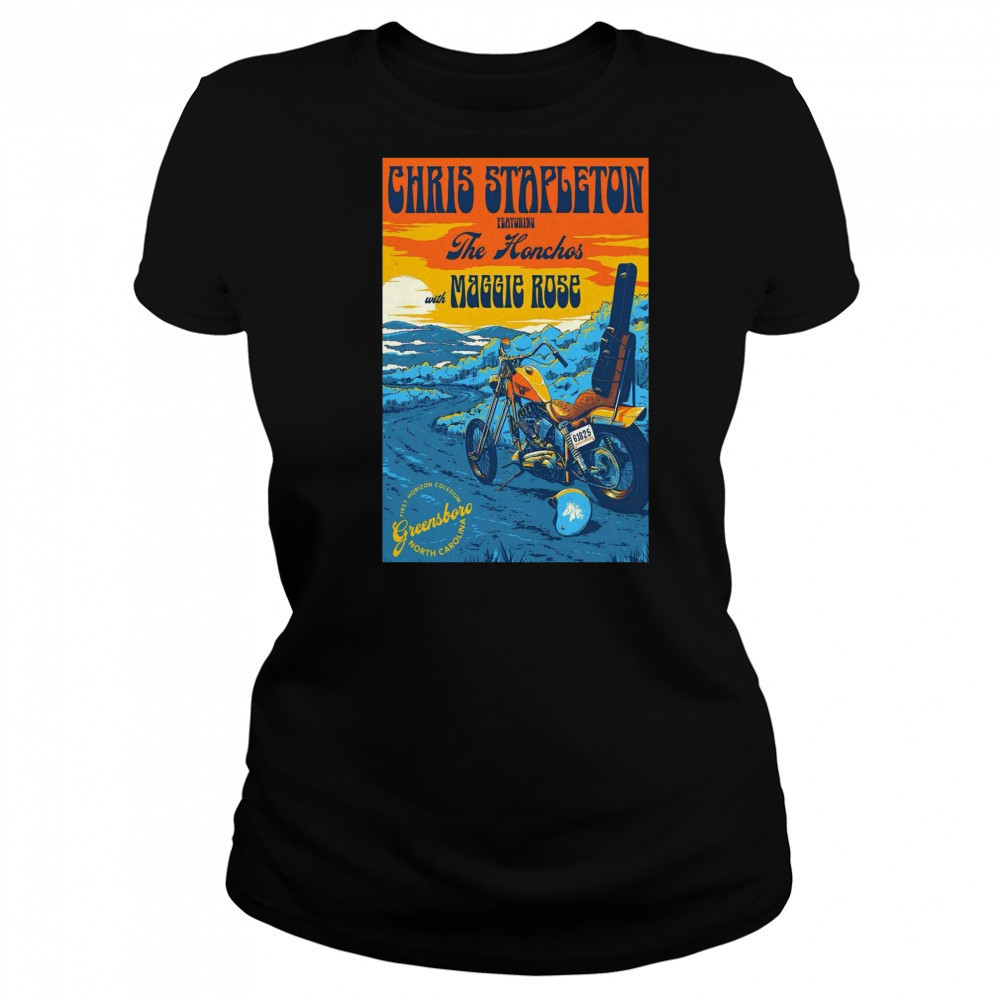 June 18 2025 Concert Chris Stapleton Greensboro NC Poster T-Shirt Women's T-shirt