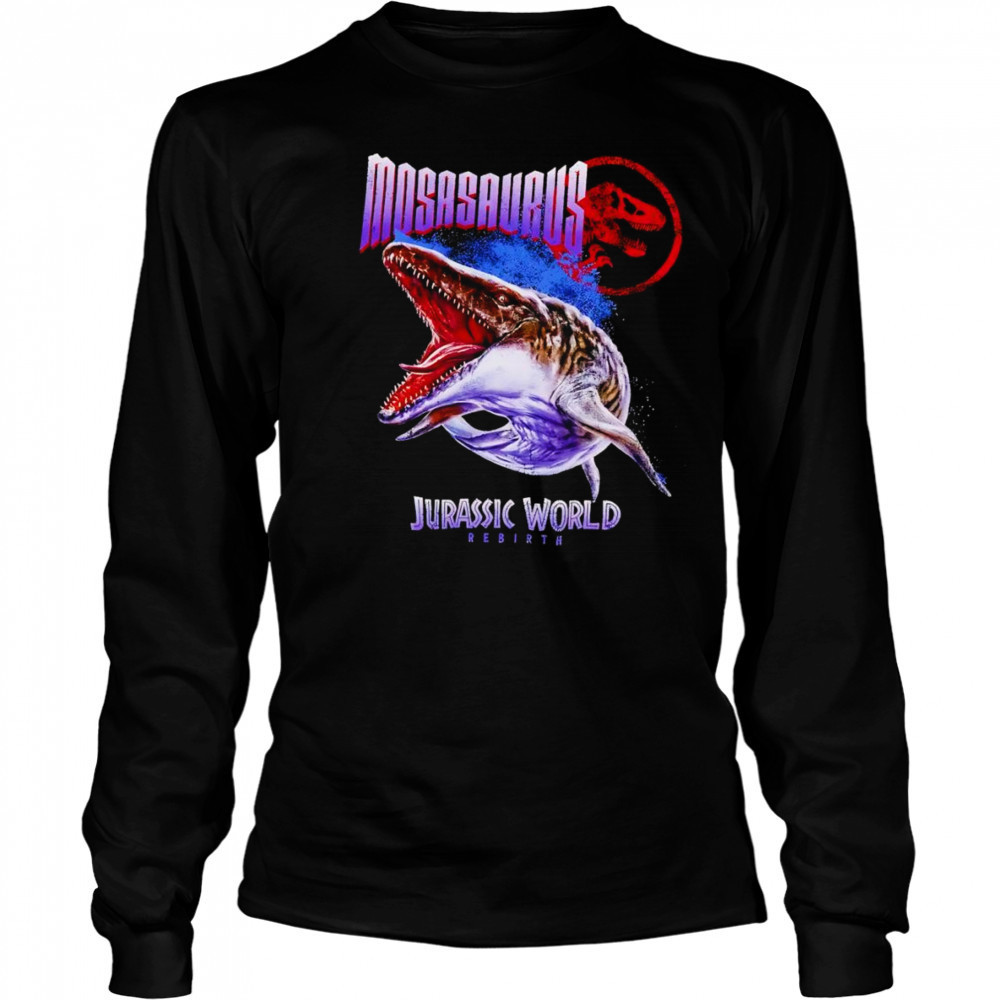 Jurassic World Rebirth Mosasaurus shirt Long Sleeved