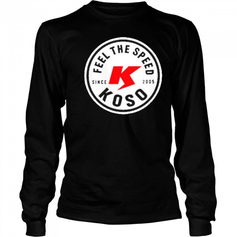 Koso Feel The Speed Logo T-Shirt Long Sleeved