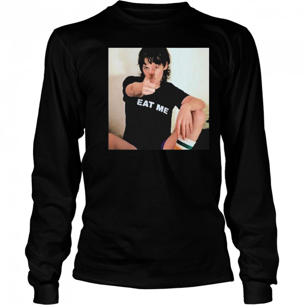 Kristen Stewart Graphic Eat Me T-Shirt Long Sleeved