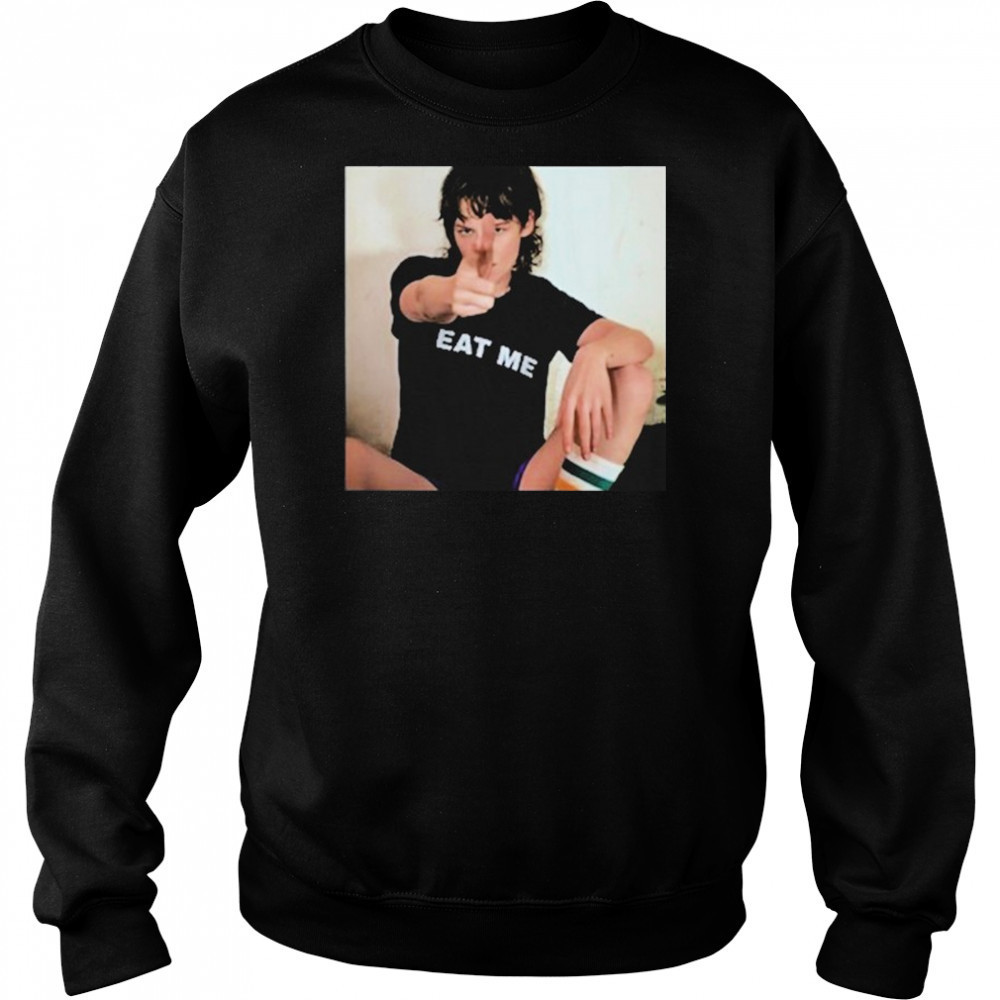 Kristen Stewart Graphic Eat Me T-Shirt Sweatshirt