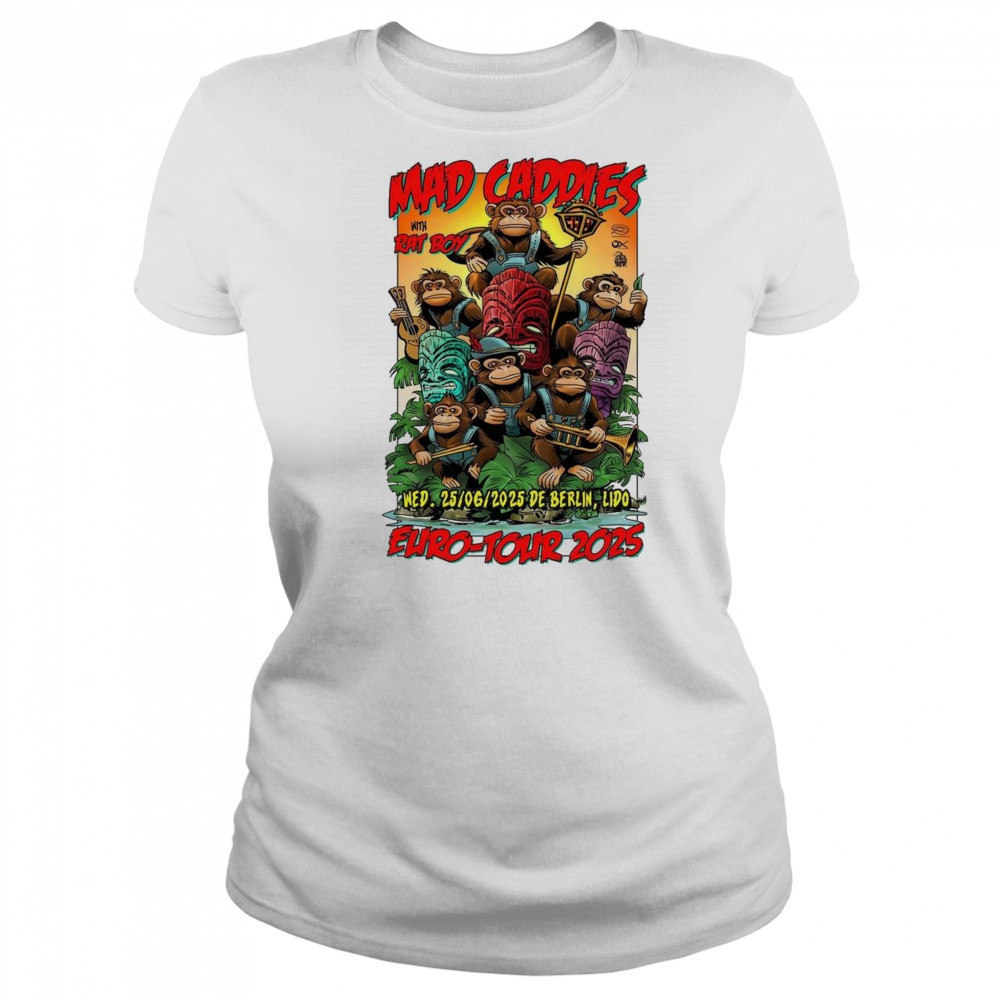 Mad Caddies x Rat Boy Lido Berlin Poster June 25 2025 Shirt Women's T-shirt