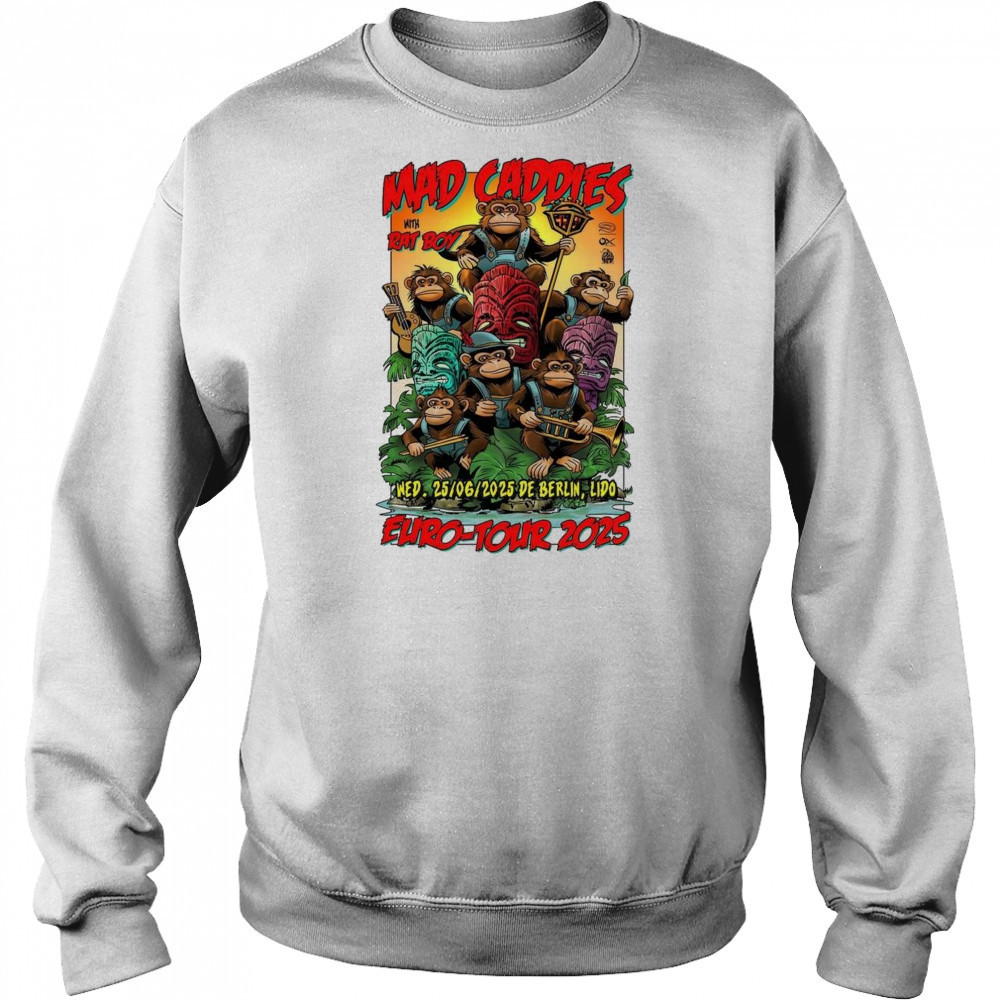 Mad Caddies x Rat Boy Lido Berlin Poster June 25 2025 Shirt Sweatshirt