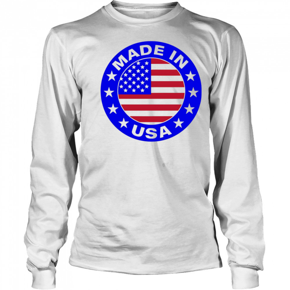 Made In The USA Badge shirt Long Sleeved