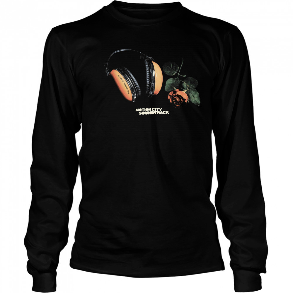 Motion City Soundtrack Headphones T-Shirt Long Sleeved