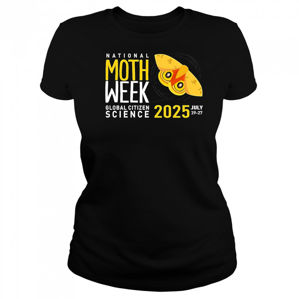 National Moth Week Global Citizen Science 2025 shirt Women's T-shirt