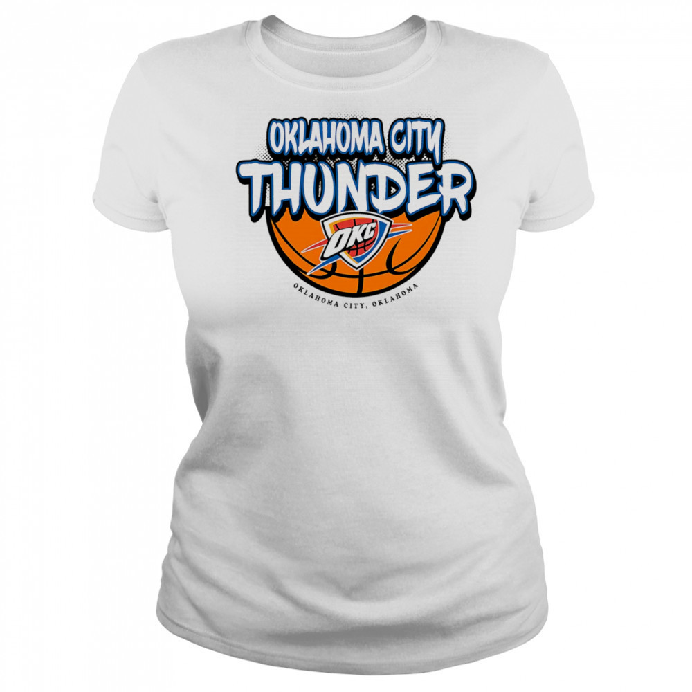Oklahoma City Thunder Heather style 2025 shirt Women's T-shirt
