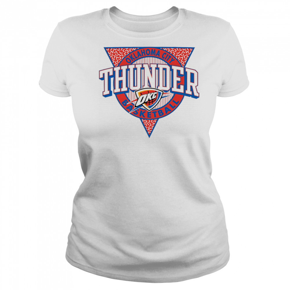 Oklahoma City Thunder style logo shirt Women's T-shirt