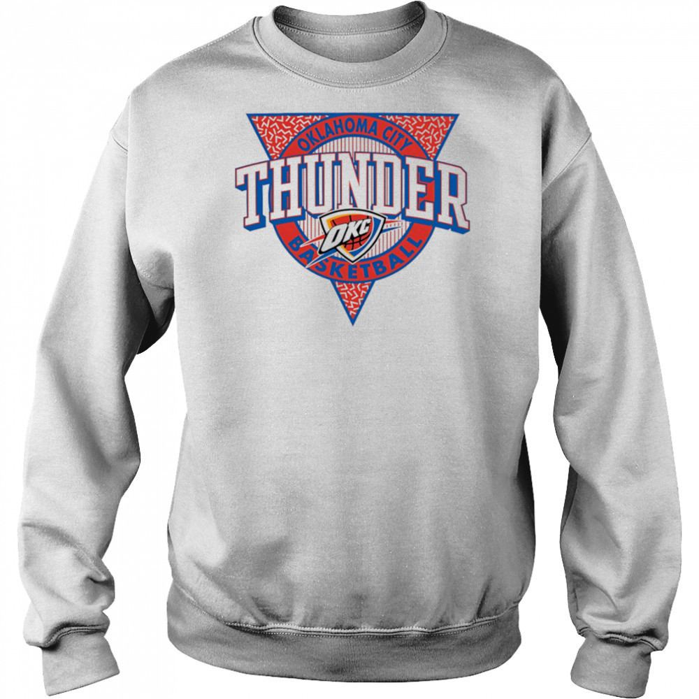 Oklahoma City Thunder style logo shirt Sweatshirt