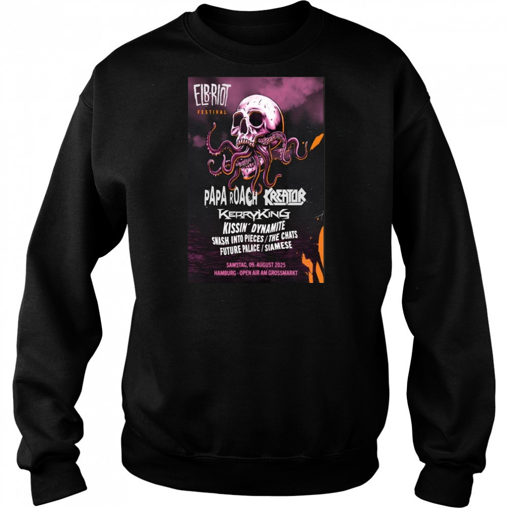 Papa Roach Open Air Am Grossmarkt Aug 9 2025 Shirt Sweatshirt