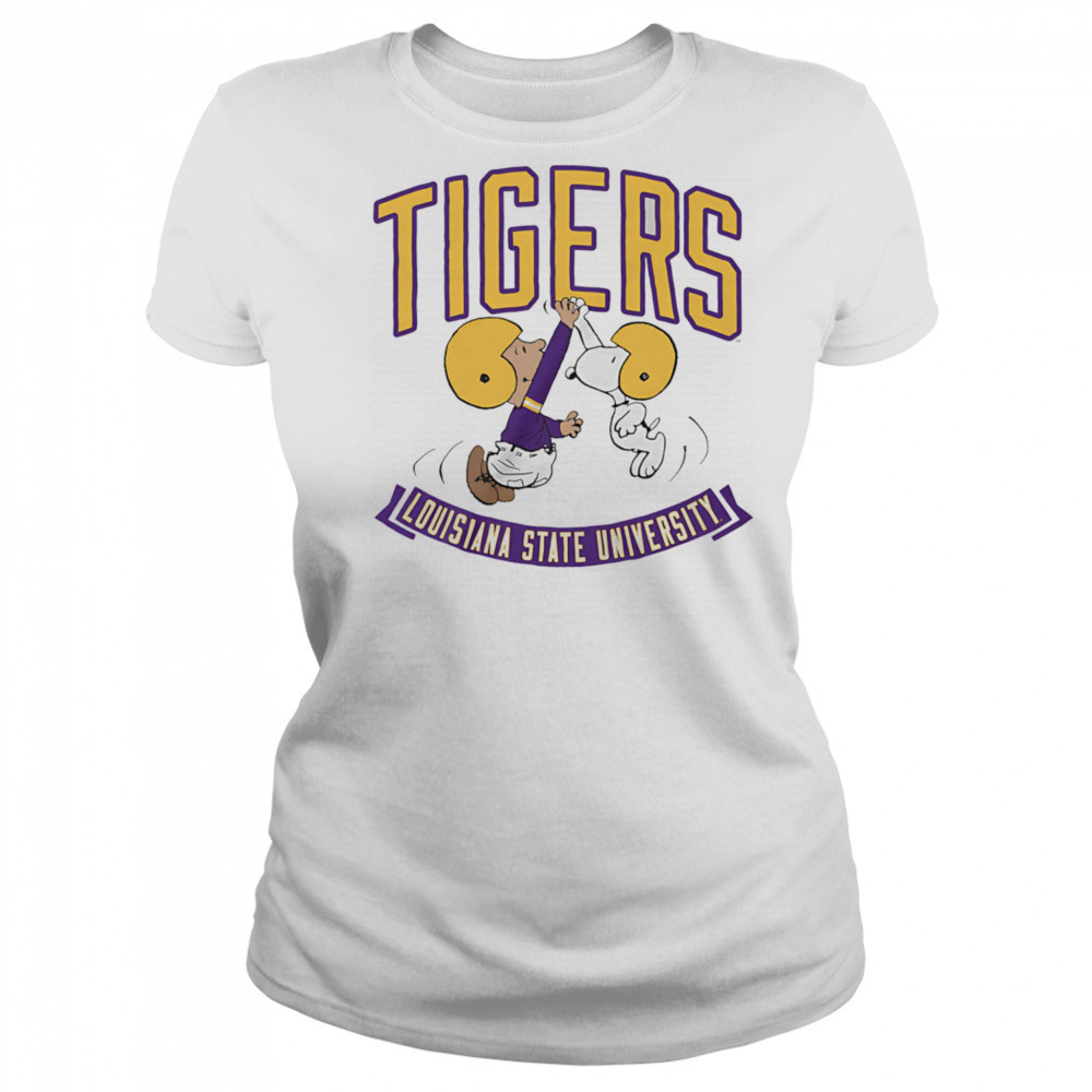 Peanuts x LSU football shirt Women's T-shirt