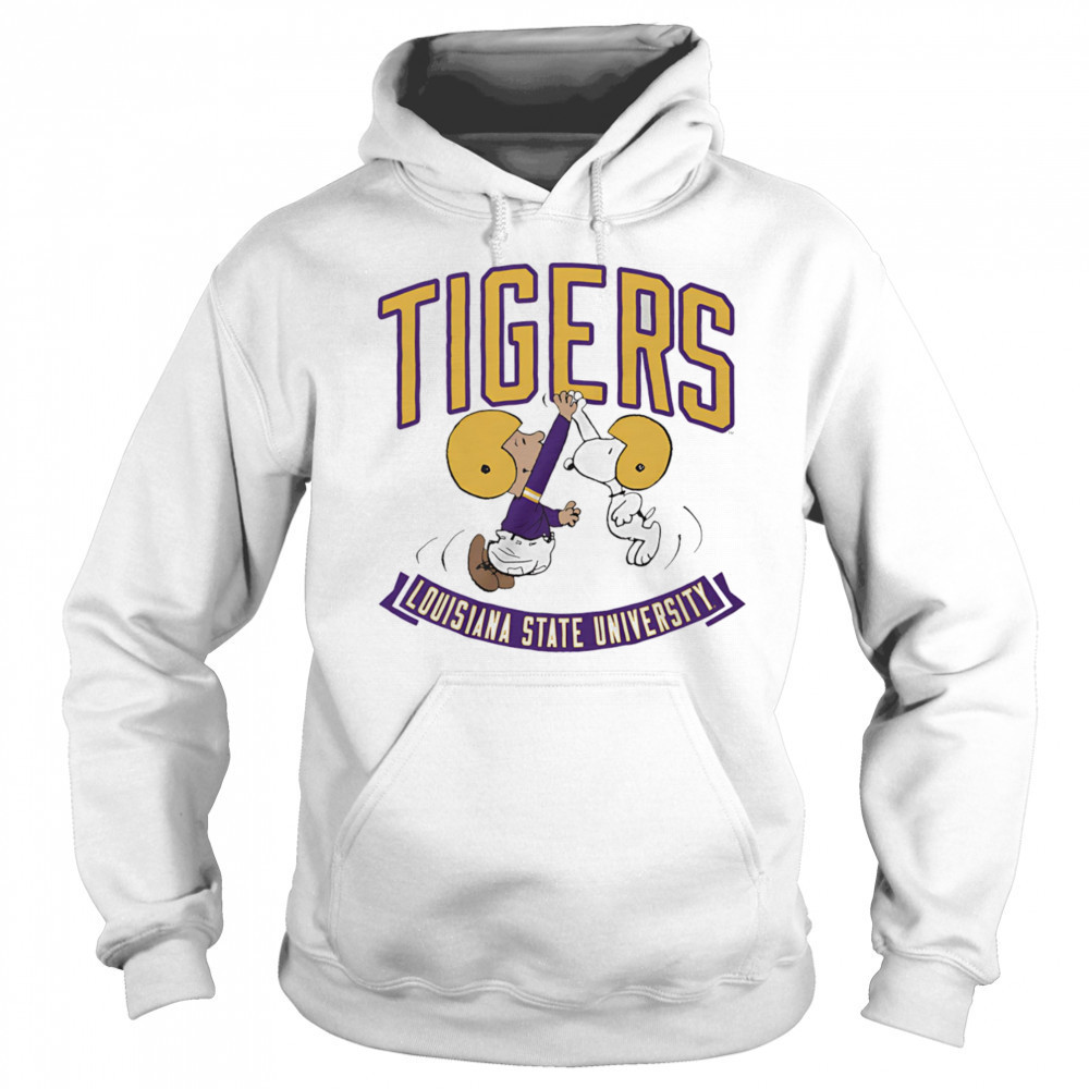 Peanuts x LSU football shirt Hoodie