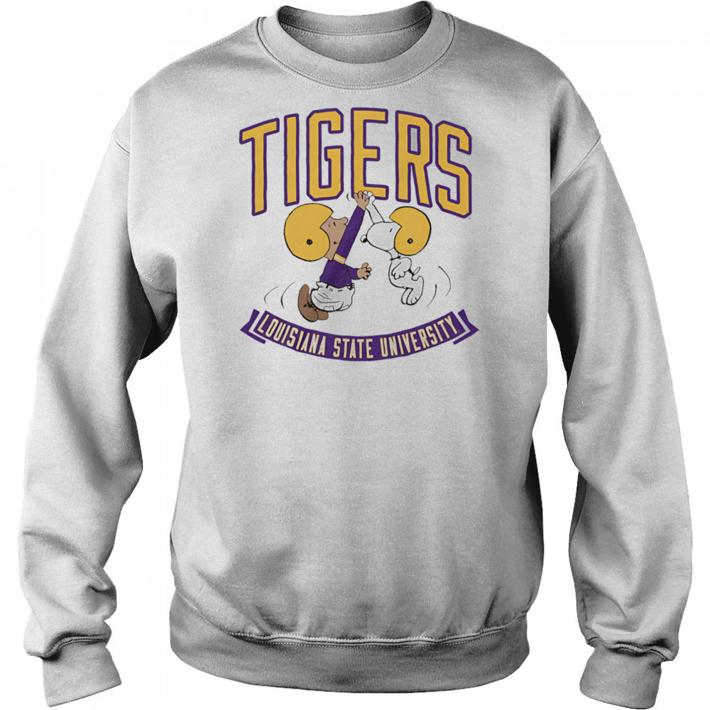 Peanuts x LSU football shirt Sweatshirt