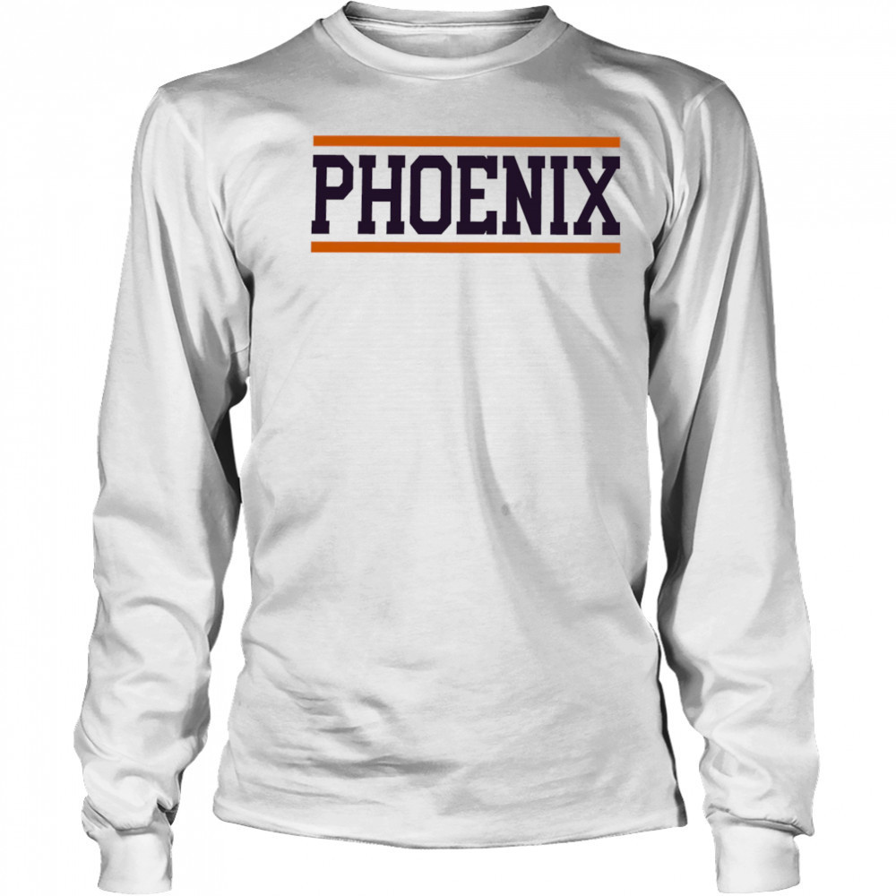 Phoenix horizontal lines shirt Long Sleeved