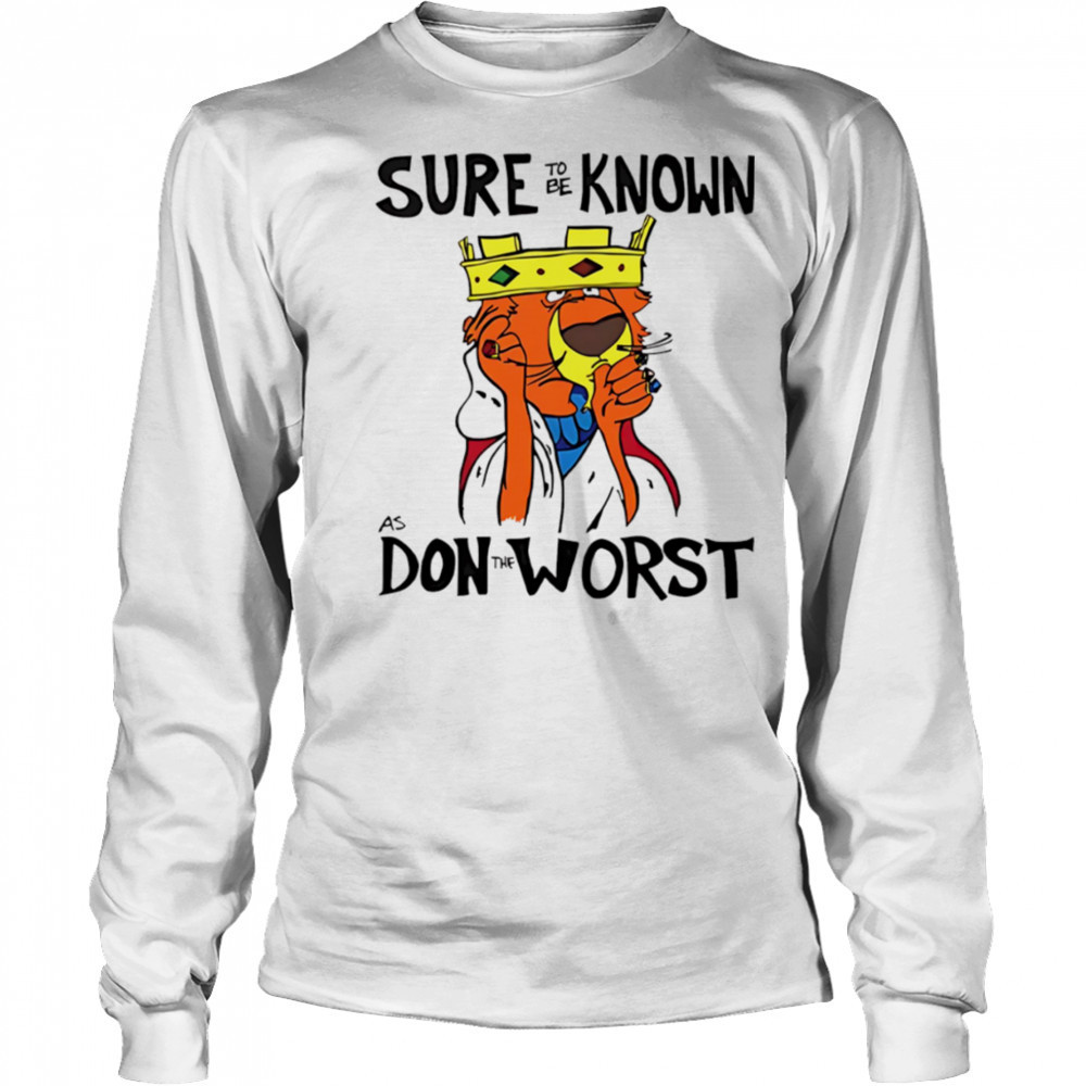Prince John Robin Hood sure to be know as don the worst shirt Long Sleeved