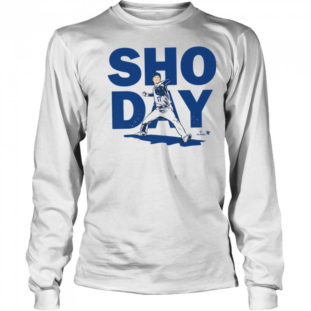 Shohei Ohtani Sho Day (Gray) Los Angeles Baseball Shirt Long Sleeved