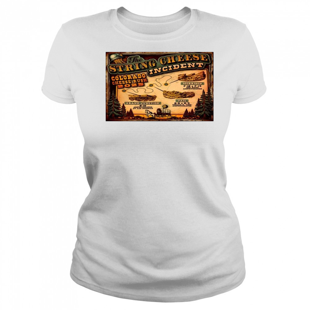 The String Cheese Incident 2025 Tour Colorado Shirt Women's T-shirt