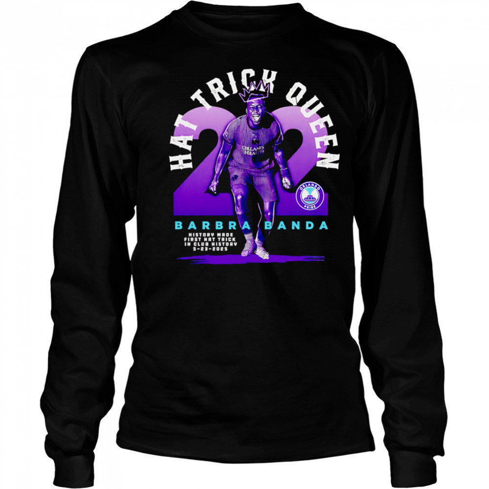 Barbra Banda Orlando Pride Hat Trick shirt Long Sleeved