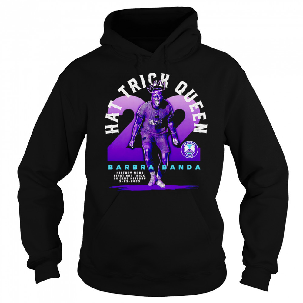 Barbra Banda Orlando Pride Hat Trick shirt Hoodie