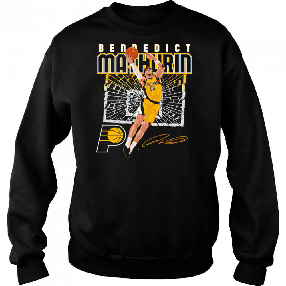 Bennedict Mathurin Indiana Pacers Shattered shirt Sweatshirt