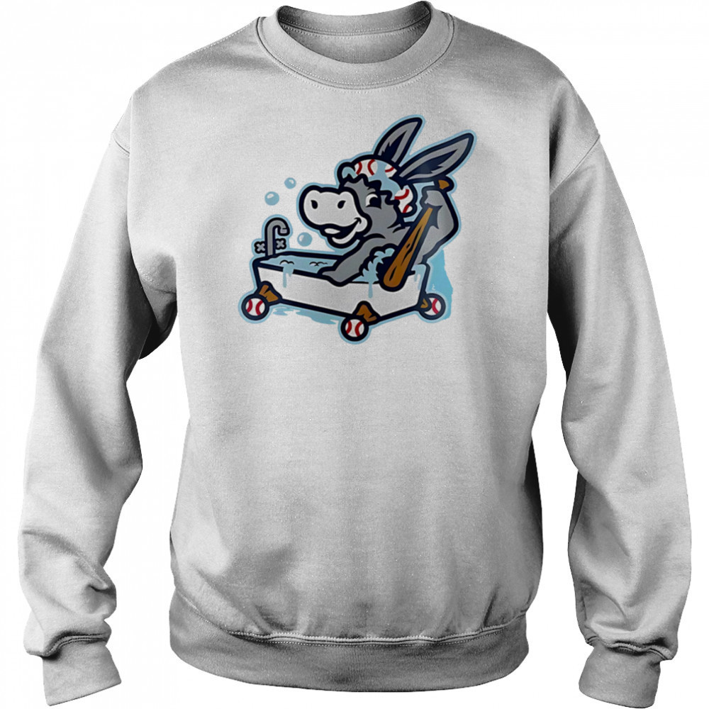 Binghamton Rumble Ponies Bathtub Donkeys shirt Sweatshirt