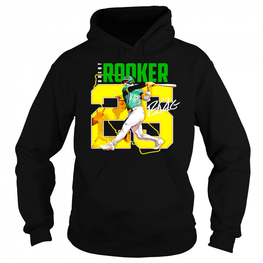 Brent Rooker Sacramento Name Number 25 shirt Hoodie