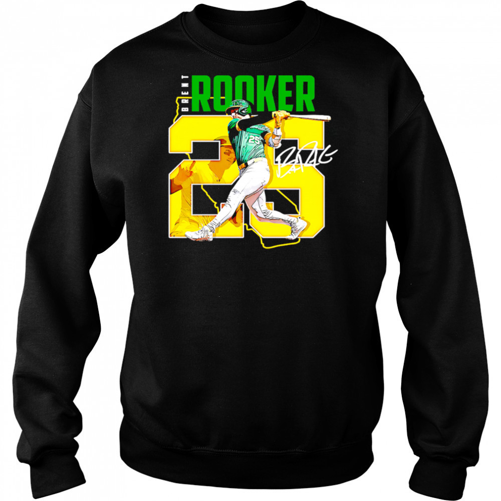 Brent Rooker Sacramento Name Number 25 shirt Sweatshirt
