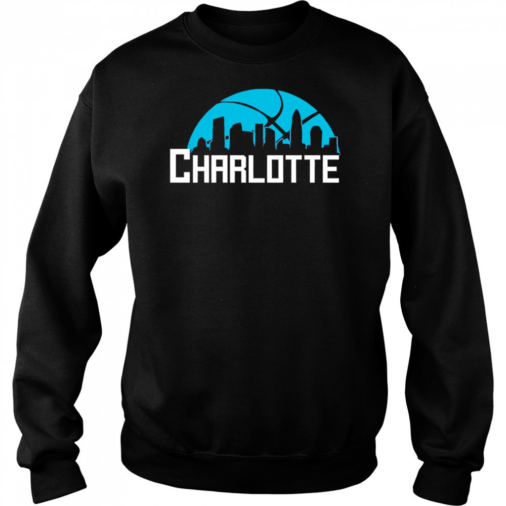 Charlotte Hornets Cityscape Skyline style 2025 shirt Sweatshirt