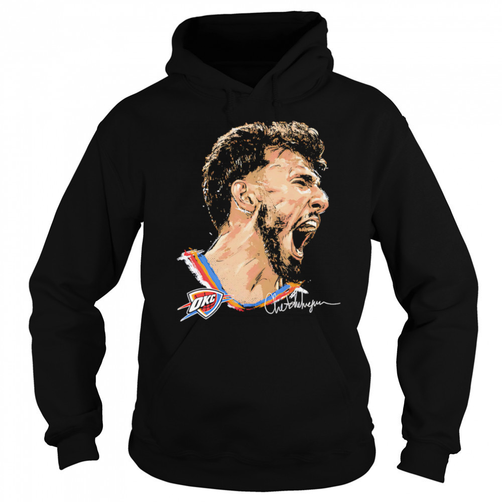 Chet Holmgren Oklahoma City Thunder Scream shirt Hoodie