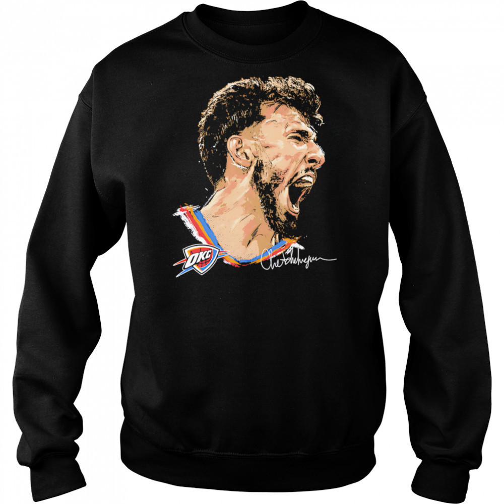 Chet Holmgren Oklahoma City Thunder Scream shirt Sweatshirt