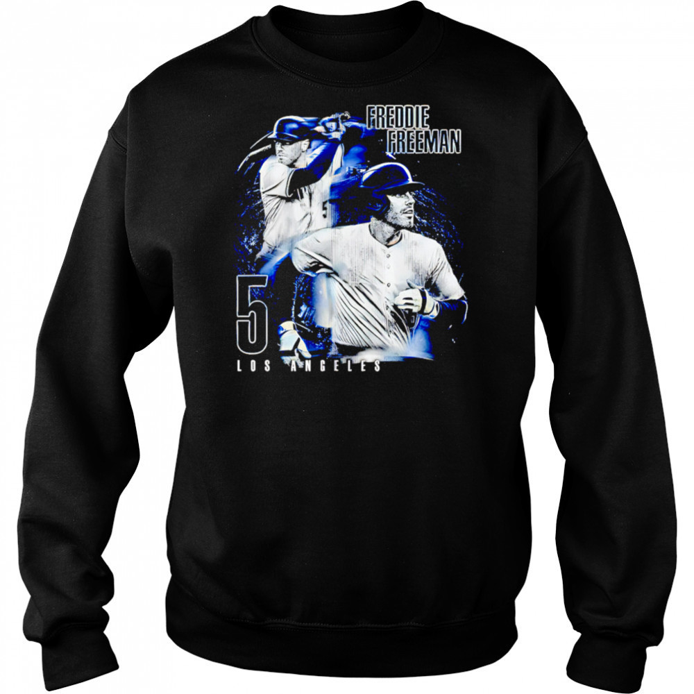 Freddie Freeman Los Angeles D Grunge shirt Sweatshirt