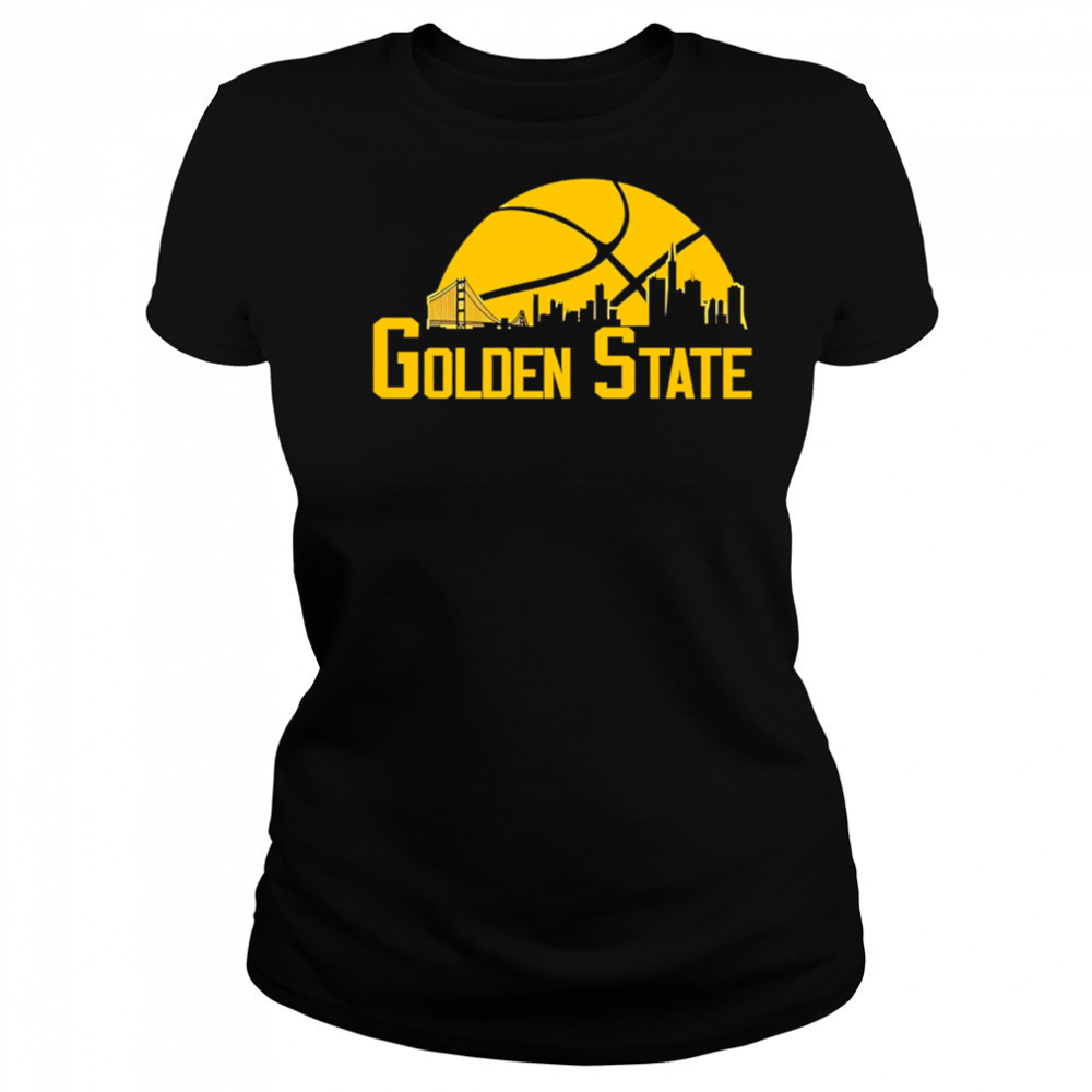 Golden State Warriors Cityscape Skyline style 2025 shirt Women's T-shirt