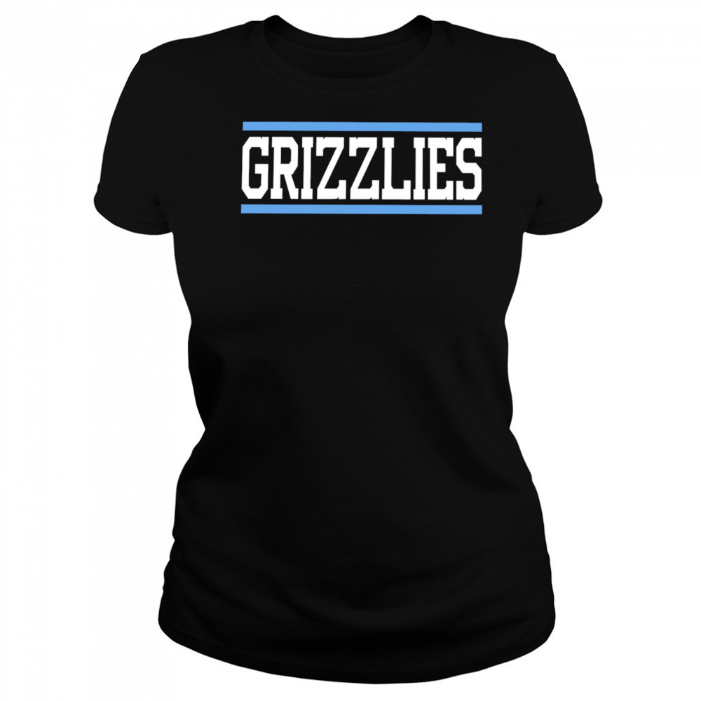 Grizzlies horizontal lines shirt Women's T-shirt
