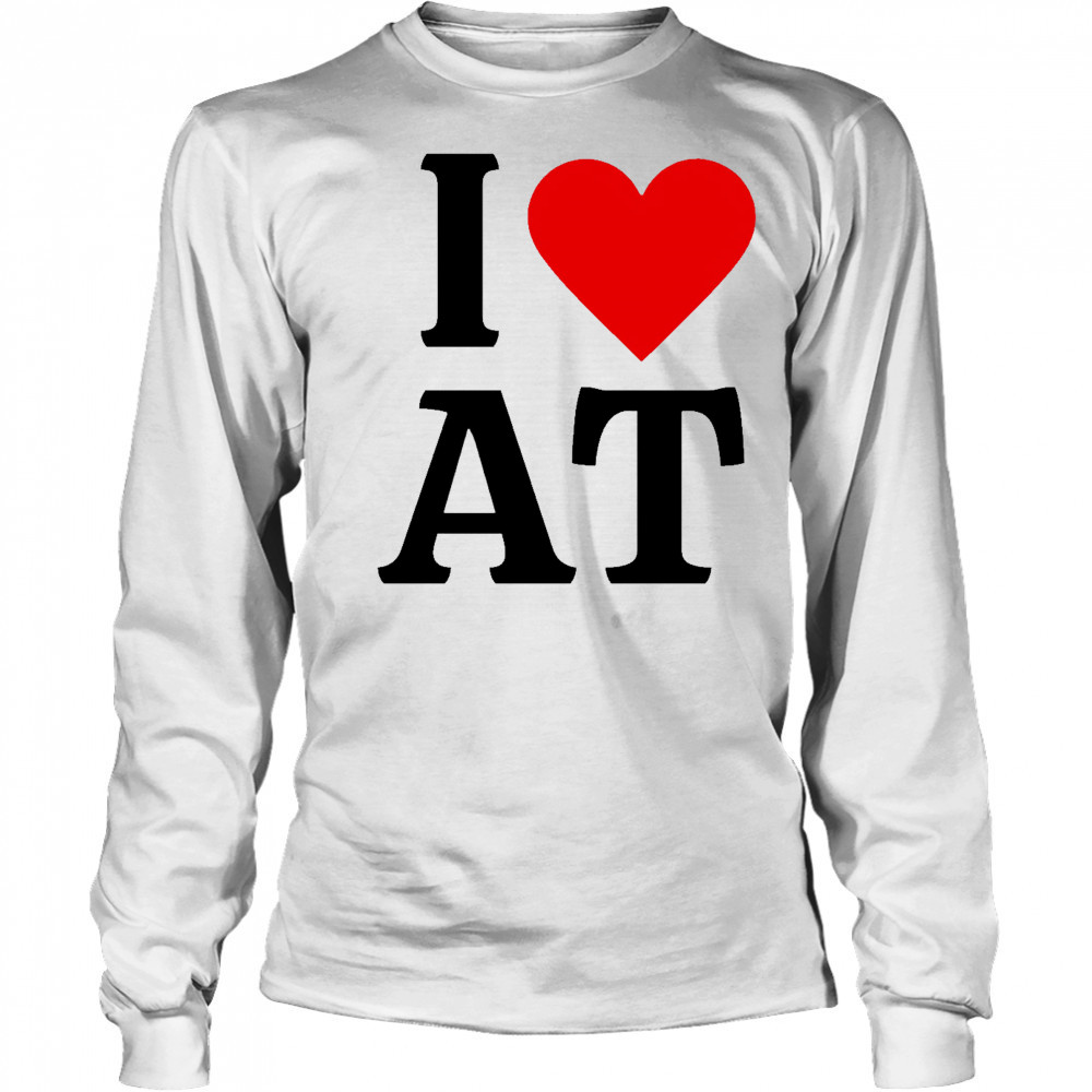 I heart AT shirt Long Sleeved