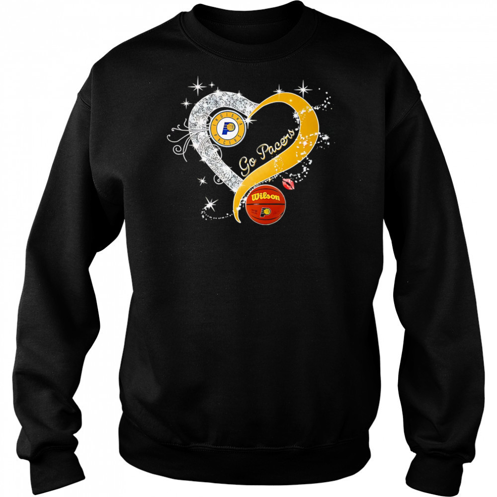 Indiana Pacers Go Pacers heart shirt Sweatshirt