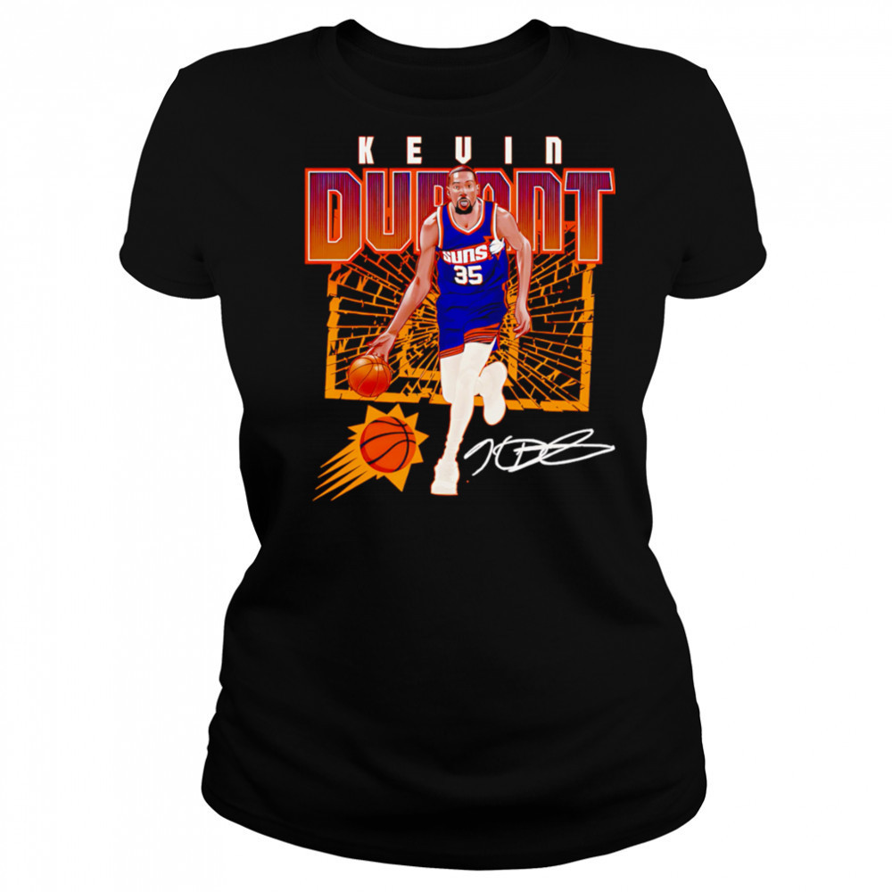 Kevin Durant Phoenix Suns Shattered shirt Women's T-shirt