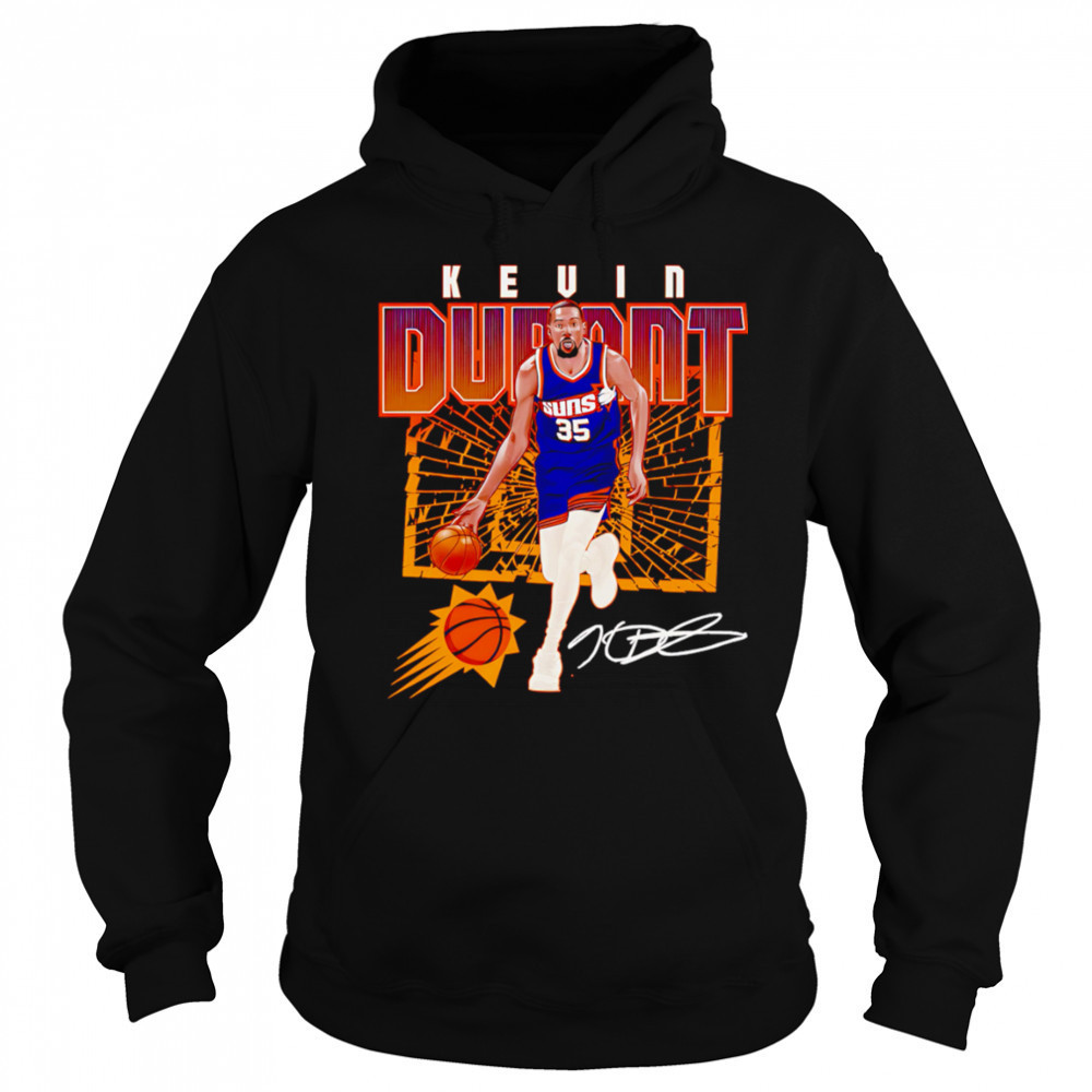Kevin Durant Phoenix Suns Shattered shirt Hoodie