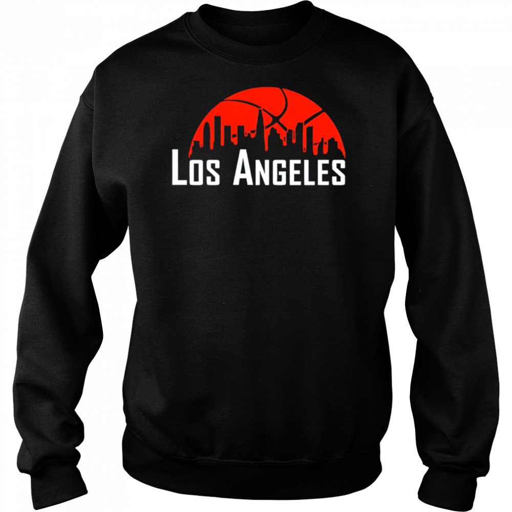 LA Clippers Cityscape Skyline style 2025 shirt Sweatshirt