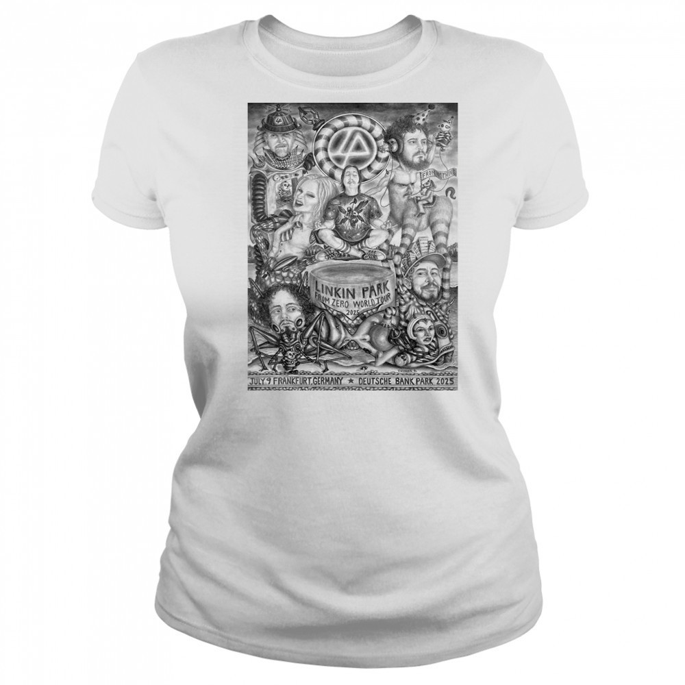 Linkin Park From Zero World Tour At Deutsche Bank Park In Frankfurt Germany On July 9 2025 Shirt Women's T-shirt