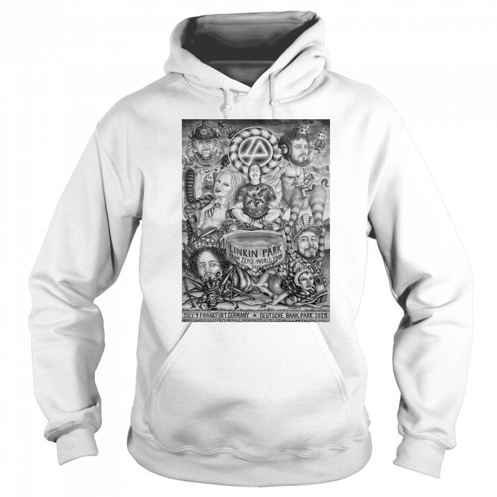 Linkin Park From Zero World Tour At Deutsche Bank Park In Frankfurt Germany On July 9 2025 Shirt Hoodie