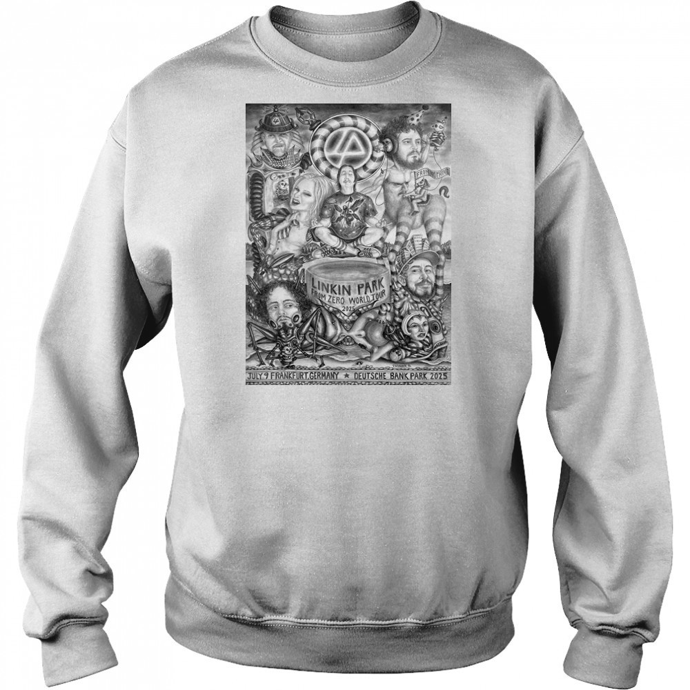 Linkin Park From Zero World Tour At Deutsche Bank Park In Frankfurt Germany On July 9 2025 Shirt Sweatshirt