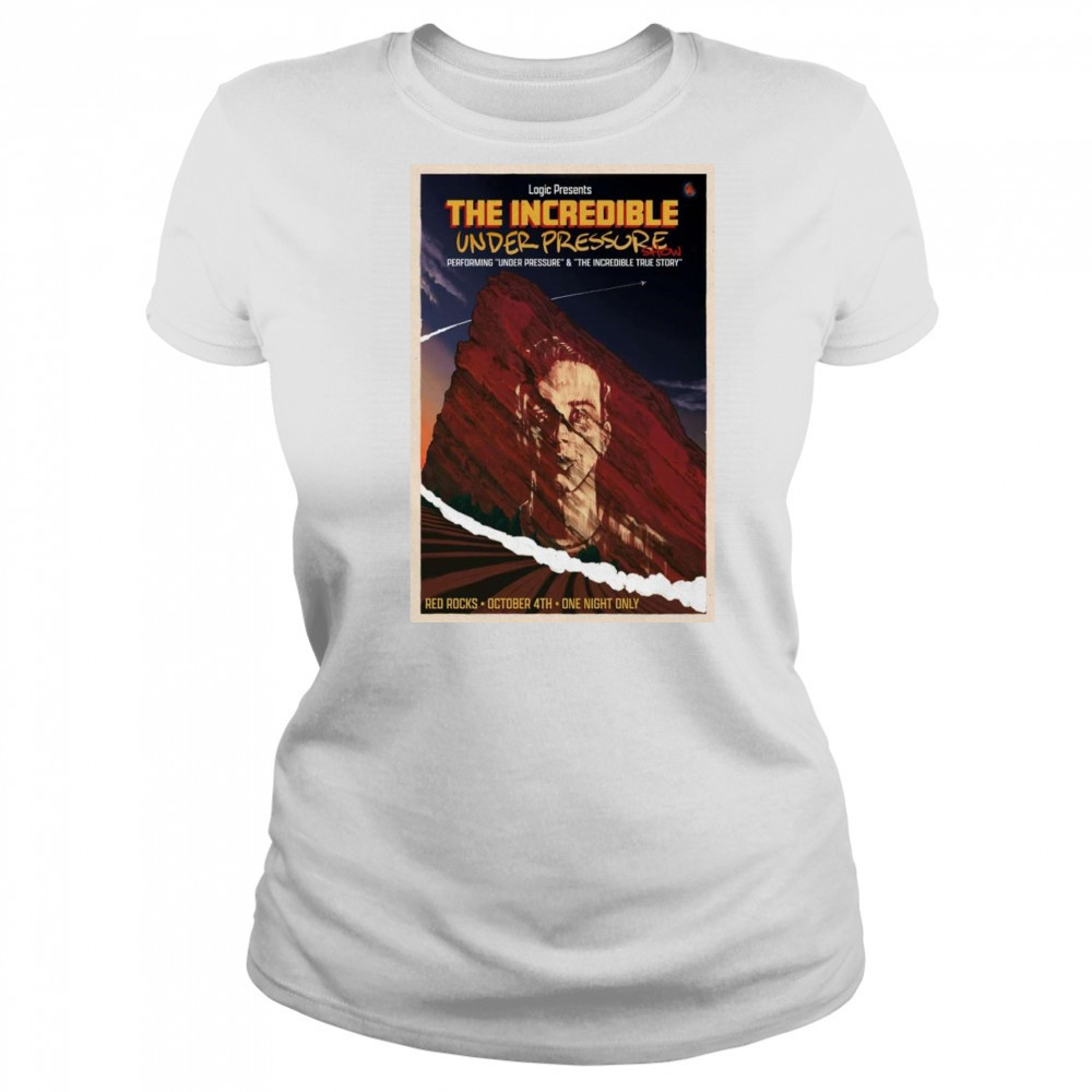 Logic Presents The Incredible Band Tour Red Rocks 2025 Shirt Women's T-shirt